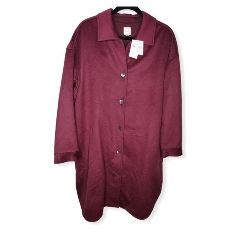 J.jill Lustrous Long Shacket Long Cardigan XL - Picture 4 of 8